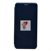 Чехол-книжка для Xiaomi Poco F6 Pro (синий) - BC002