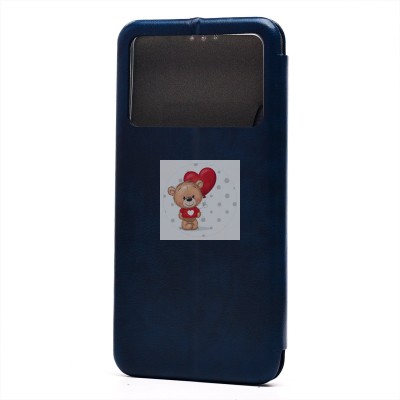 Чехол-книжка для Xiaomi Poco F6 Pro (синий) - BC002