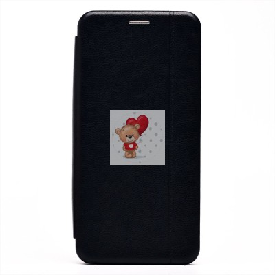 Чехол-книжка для Xiaomi Poco F6 (черный) - BC002