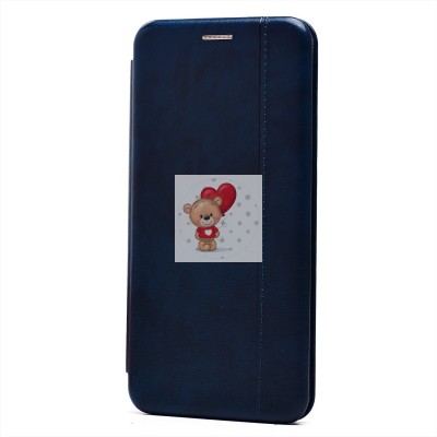 Чехол-книжка для Xiaomi Poco F6 (синий) - BC002