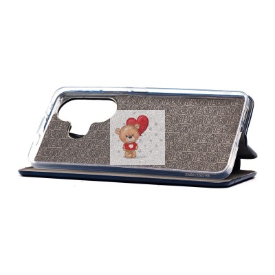 Чехол-книжка для Xiaomi Poco F6 (синий) - BC002