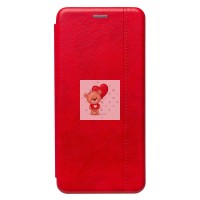 Чехол-книжка для Xiaomi Poco M6 5G (красный) - BC002