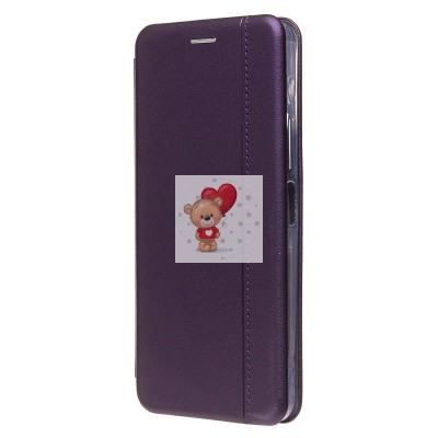 Чехол-книжка для Xiaomi Redmi 13C 5G (фиолетовый) - BC002