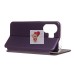 Чехол-книжка для Xiaomi Redmi 13C 5G (фиолетовый) - BC002