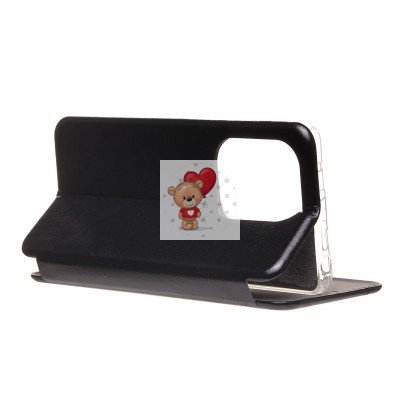 Чехол-книжка для Xiaomi Poco M6 Pro 4G (черный) - BC002 Чехол-книжка для Xiaomi Poco M6 Pro 4G (черный) - BC002