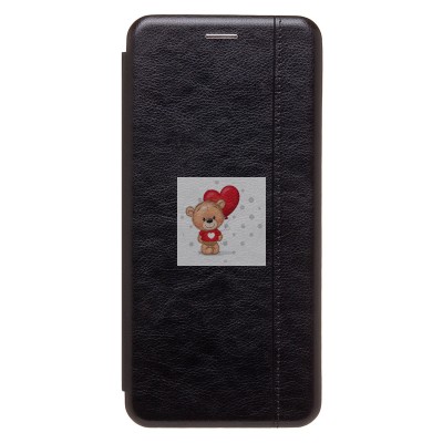 Чехол-книжка для Xiaomi Poco M6 Pro 5G (черный) - BC002 Чехол-книжка для Xiaomi Poco M6 Pro 5G (черный) - BC002