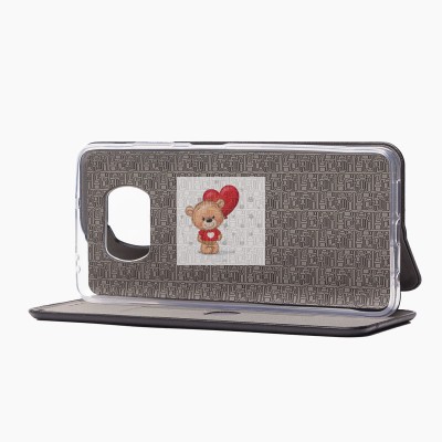 Чехол-книжка для Xiaomi Poco X3 открытие вбок (черный) - BC002 Чехол-книжка для Xiaomi Poco X3 открытие вбок (черный) - BC002