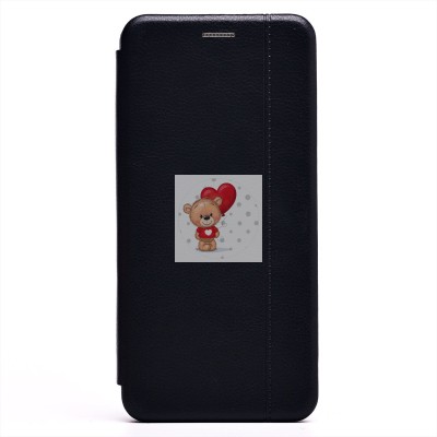 Чехол-книжка для Xiaomi Poco X5 Pro (черный) - BC002