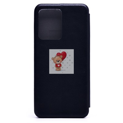 Чехол-книжка для Xiaomi Poco X5 Pro (черный) - BC002