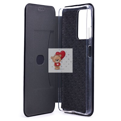 Чехол-книжка для Xiaomi Poco X5 Pro (черный) - BC002