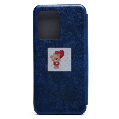 Чехол-книжка для Xiaomi Poco X5 Pro (синий) - BC002