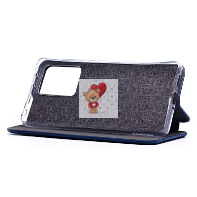 Чехол-книжка для Xiaomi Poco X5 Pro (синий) - BC002