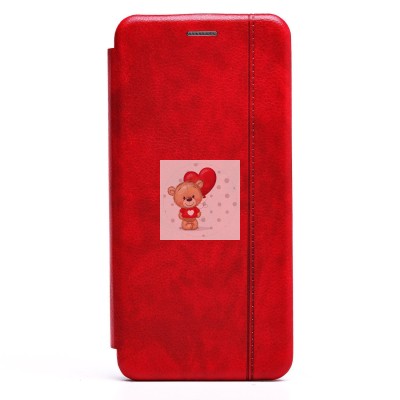 Чехол-книжка для Xiaomi Poco X5 Pro (красный) - BC002