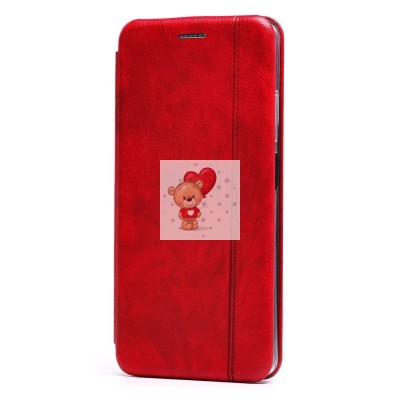 Чехол-книжка для Xiaomi Poco X5 Pro (красный) - BC002