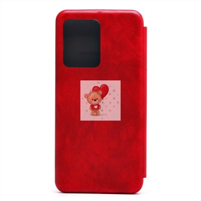 Чехол-книжка для Xiaomi Poco X5 Pro (красный) - BC002