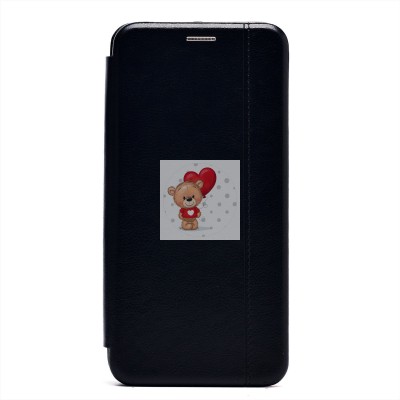 Чехол-книжка для Xiaomi Poco X6 5G (черный) - BC002 Чехол-книжка для Xiaomi Poco X6 5G (черный) - BC002