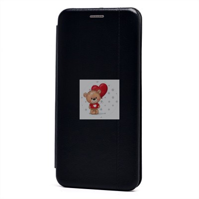 Чехол-книжка для Xiaomi Poco X6 5G (черный) - BC002