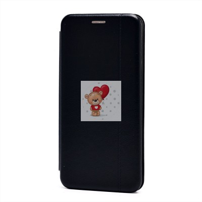 Чехол-книжка для Xiaomi Poco X6 Pro 5G (черный) - BC002