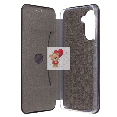 Чехол-книжка для Xiaomi Poco X7 Pro (черный) - BC002