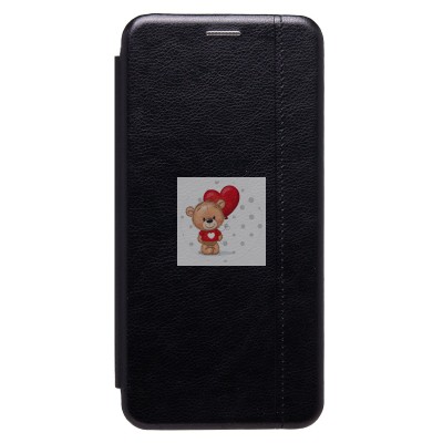 Чехол-книжка для Xiaomi Poco X7 (черный) - BC002