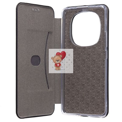 Чехол-книжка для Xiaomi Poco X7 (черный) - BC002