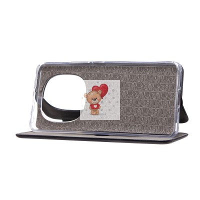 Чехол-книжка для Xiaomi Poco X7 (черный) - BC002