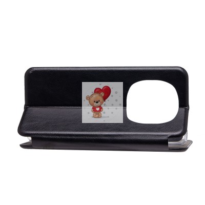 Чехол-книжка для Xiaomi Poco X7 (черный) - BC002