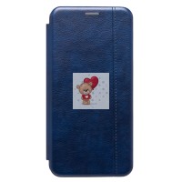 Чехол-книжка для Xiaomi Poco X7 (синий) - BC002