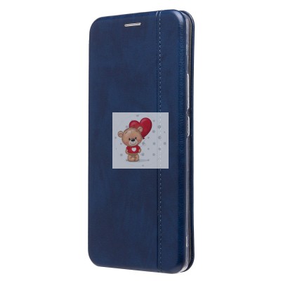 Чехол-книжка для Xiaomi Poco X7 (синий) - BC002