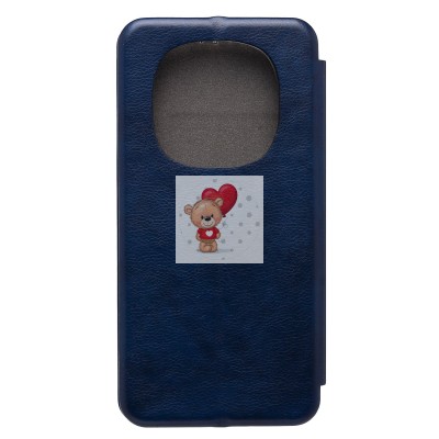 Чехол-книжка для Xiaomi Poco X7 (синий) - BC002