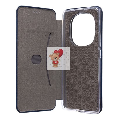 Чехол-книжка для Xiaomi Poco X7 (синий) - BC002