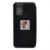 Чехол-книжка для Xiaomi Redmi 10 (черный) открытие вбок - BC002