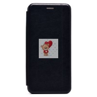 Чехол-книжка для Xiaomi Redmi 11A (черный) - BC002