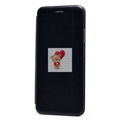 Чехол-книжка для Xiaomi Redmi 11A (черный) - BC002