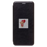 Чехол-книжка для Xiaomi Redmi 12 4G (черный) - BC002