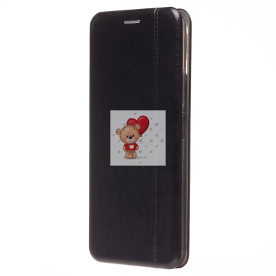 Чехол-книжка для Xiaomi Redmi 12 4G (черный) - BC002