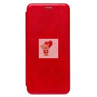 Чехол-книжка для Xiaomi Redmi 12 4G (красный) - BC002
