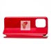 Чехол-книжка для Xiaomi Redmi 12 4G (красный) - BC002
