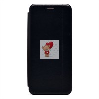 Чехол-книжка для Xiaomi Redmi 13 4G (черный) - BC002