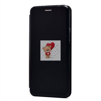 Чехол-книжка для Xiaomi Redmi 13 4G (черный) - BC002