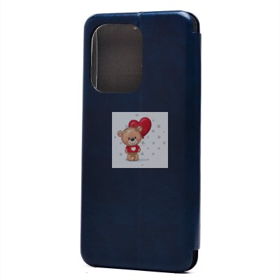 Чехол-книжка для Xiaomi Redmi 13 4G (синий) - BC002