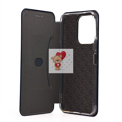 Чехол-книжка для Xiaomi Redmi 13 4G (синий) - BC002