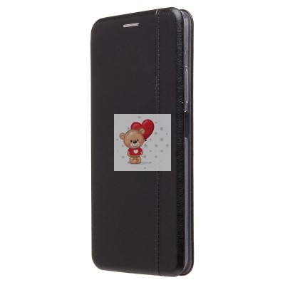 Чехол-книжка для Xiaomi Poco C75 4G (черный) - BC002