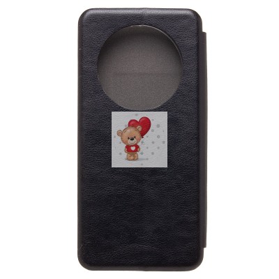 Чехол-книжка для Xiaomi Poco C75 4G (черный) - BC002