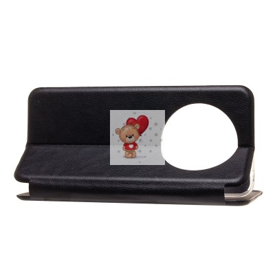 Чехол-книжка для Xiaomi Poco C75 4G (черный) - BC002