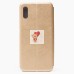 Чехол-книжка для Xiaomi Redmi 9i (золотой) открытие вбок - BC002