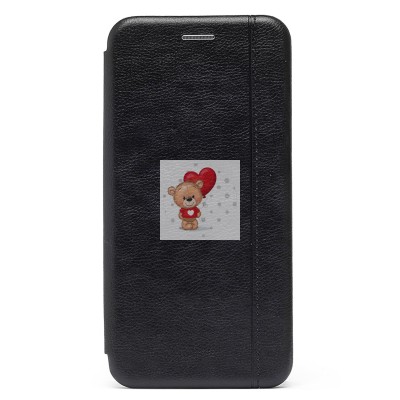 Чехол-книжка для Xiaomi Redmi 9C (черный) открытие вбок - BC002 Чехол-книжка для Xiaomi Redmi 9C (черный) открытие вбок - BC002