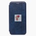 Чехол-книжка для Xiaomi Redmi 9C (синий) открытие вбок - BC002