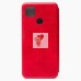 Чехол-книжка для Xiaomi Redmi 9C (красный) открытие вбок - BC002