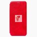 Чехол-книжка для Xiaomi Redmi 9T (красный) открытие вбок - BC002